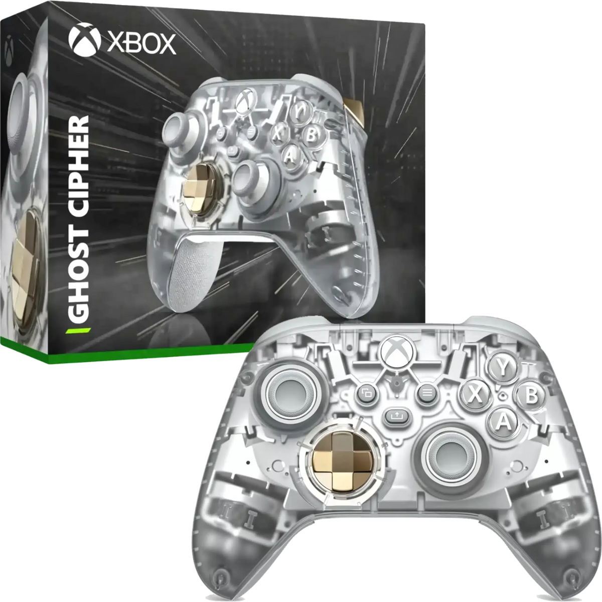 Xbox Series Ghost Cipher Special Edition Controller – Xbox Series Accessory (XSX)