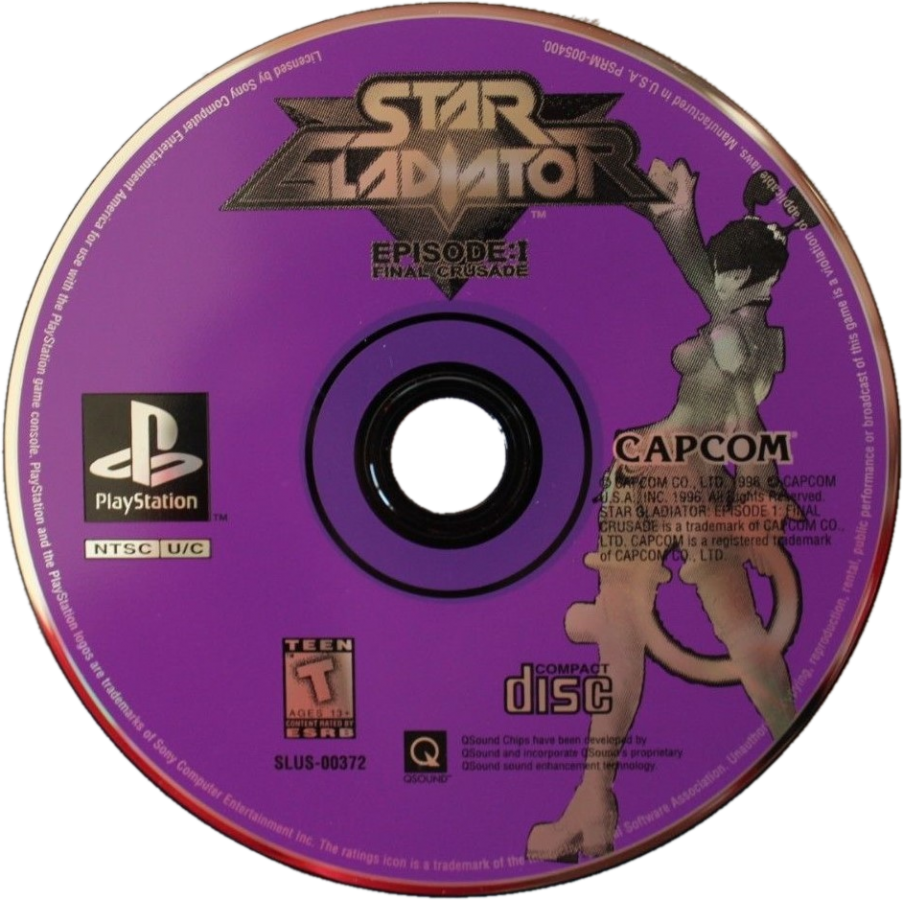 Star Gladiator: Episode I – PlayStation 1 (PS1)