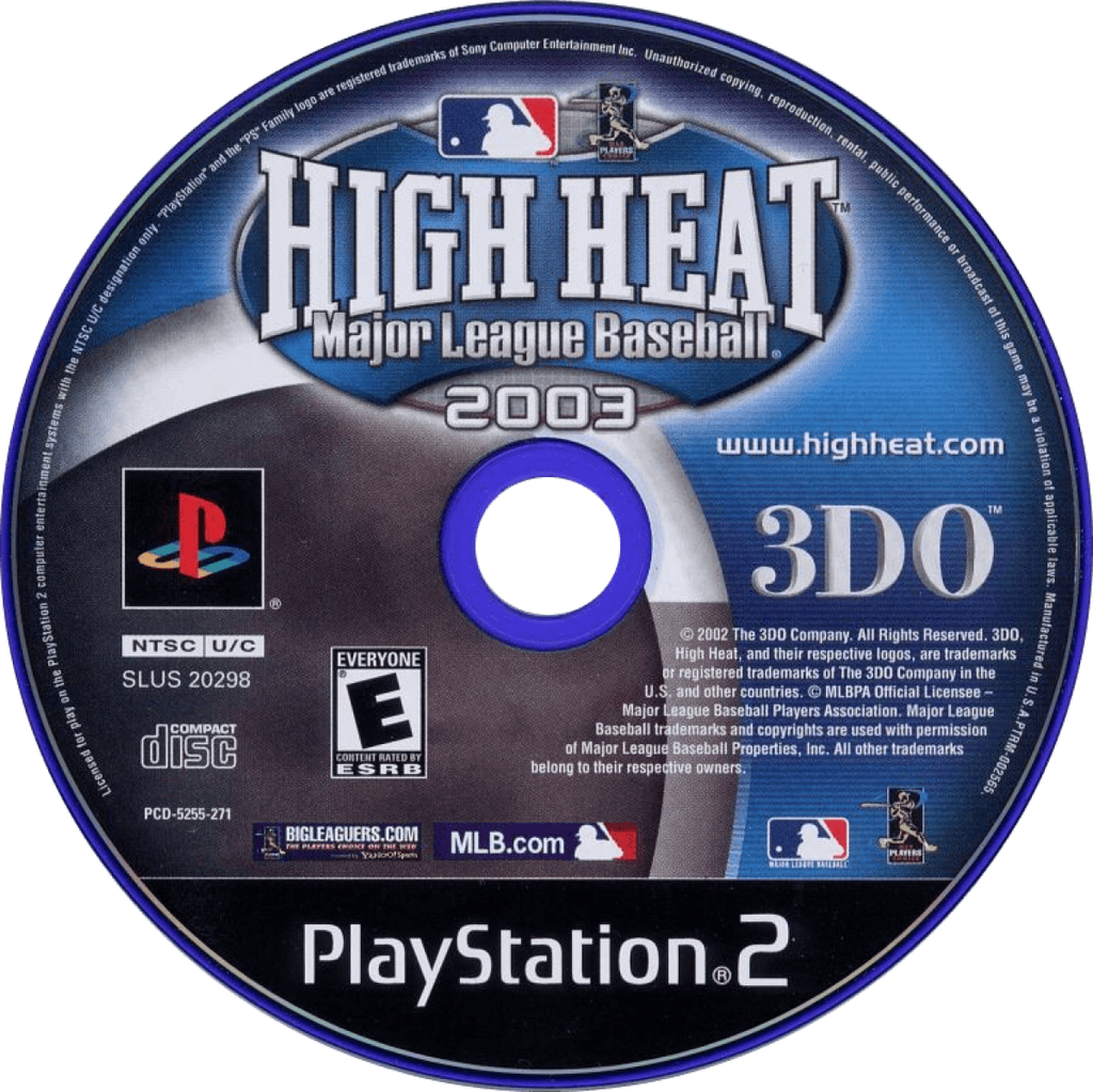 High Heat Baseball 2003 – PlayStation 2 (PS2)