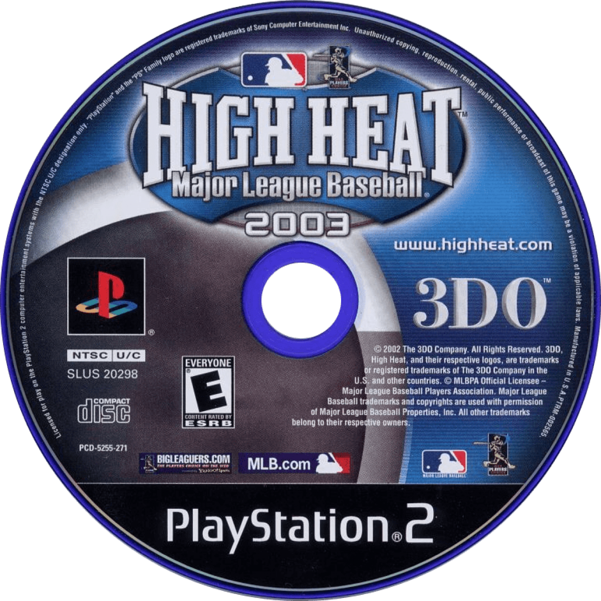 High Heat Baseball 2003 – PlayStation 2 (PS2)