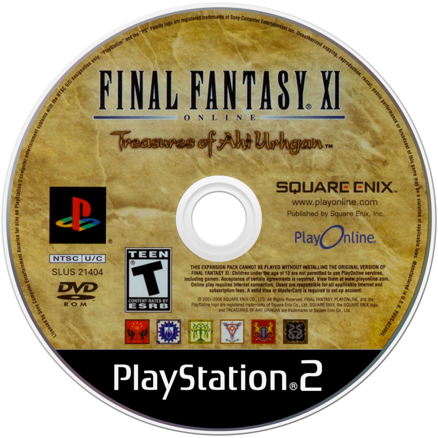 Final Fantasy XI Online: Treasures of Aht Urhgan – PlayStation 2 (PS2)