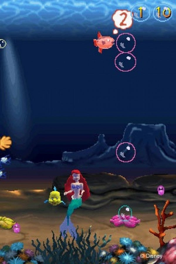 Disney's Little Mermaid: Ariel's Undersea Adventure — Nintendo DS (DS)