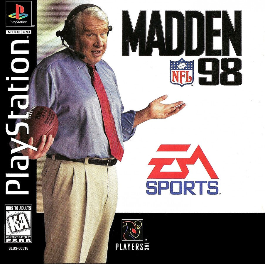 Madden NFL 98 – PlayStation 1 (PS1)