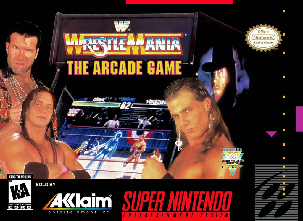 WWF Wrestlemania Arcade Game – Super Nintendo Entertainment System (SNES)