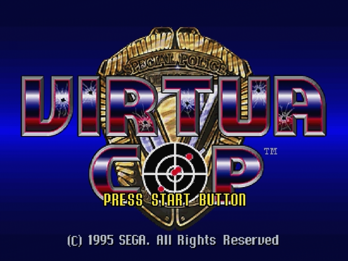 Virtua Cop [Not For Resale] – Sega Saturn (SS)