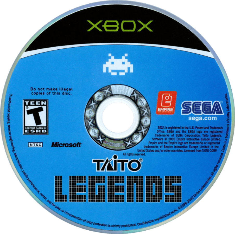 Taito Legends – Xbox (XBOX)