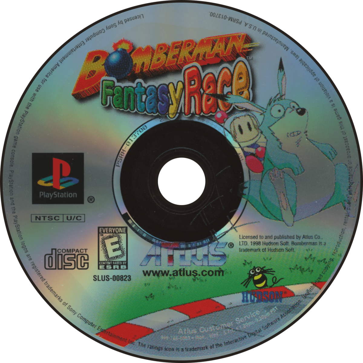 Bomberman: Fantasy Race – PlayStation 1 (PS1)
