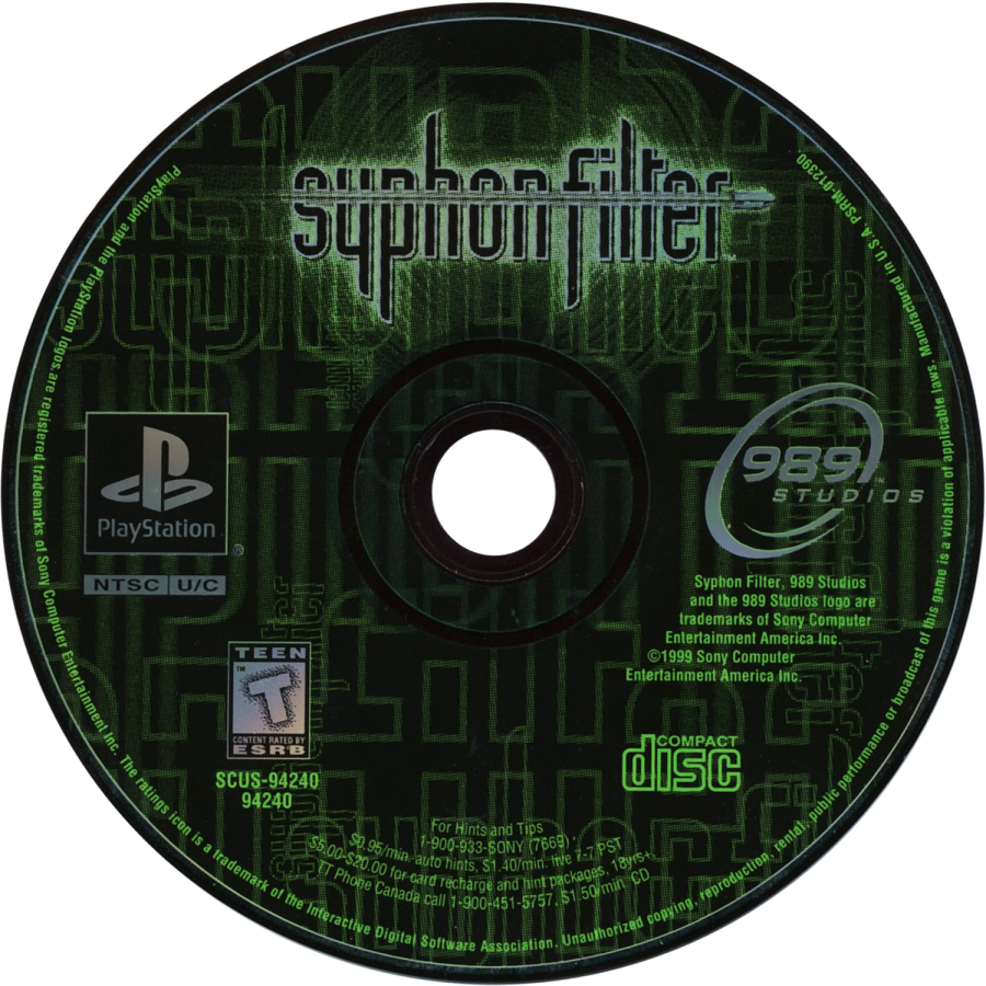 Syphon Filter – PlayStation 1 (PS1)