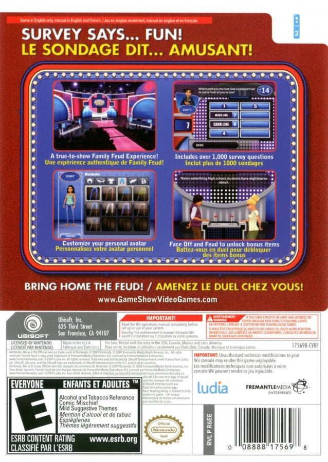 Family Feud: 2010 Edition – Nintendo Wii (Wii)