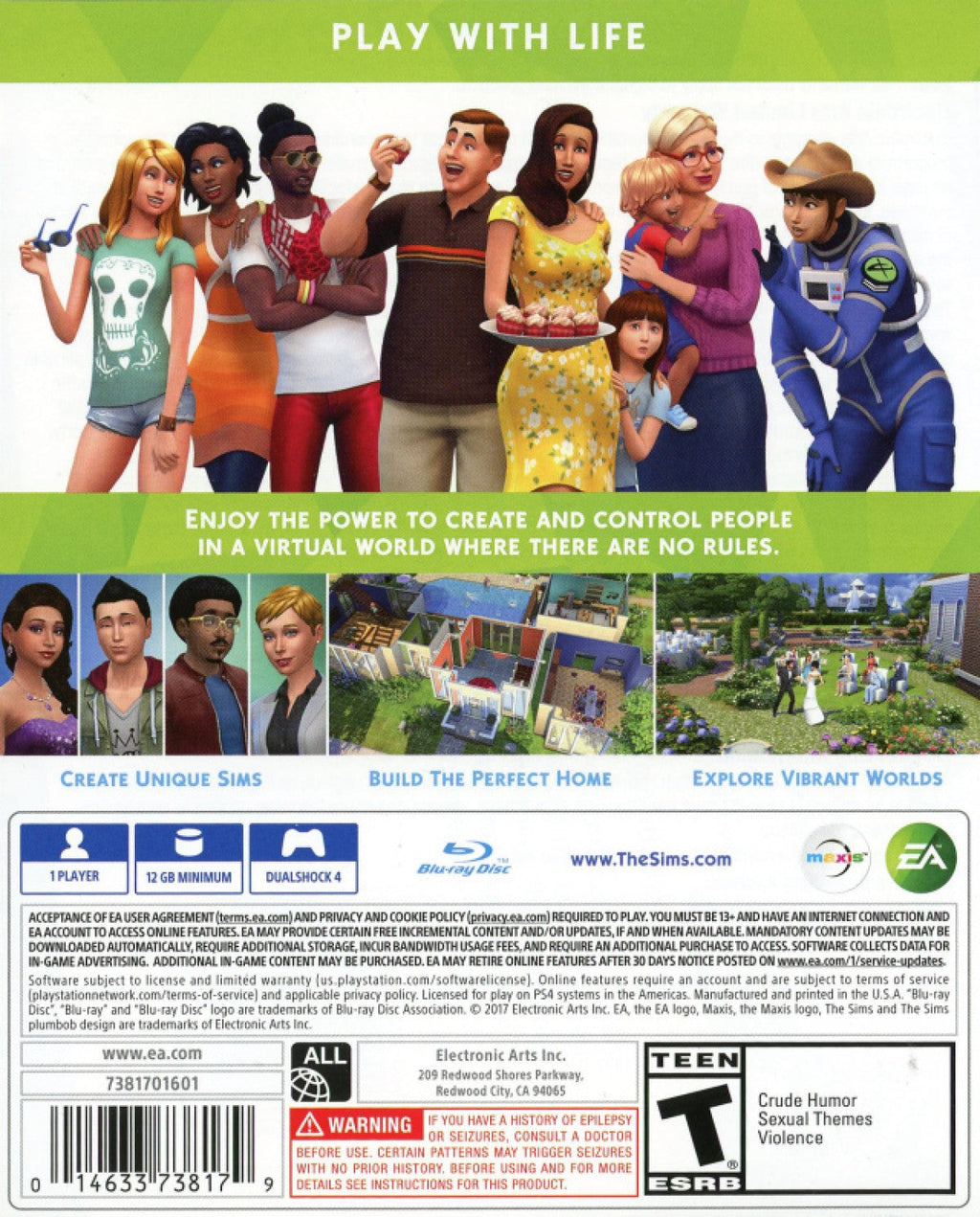 Sims 4 – PlayStation 4 (PS4)