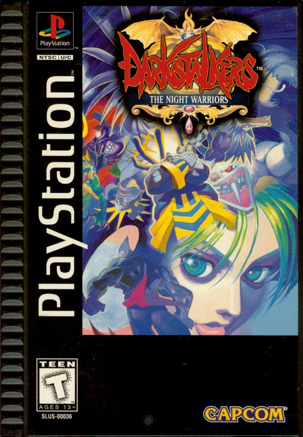Darkstalkers: The Night Warriors [Long Box] – PlayStation 1 (PS1)