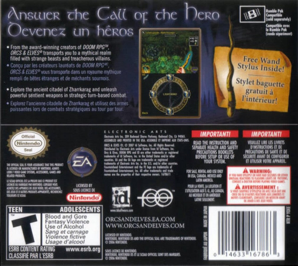 Orcs and Elves  – Nintendo DS (DS)