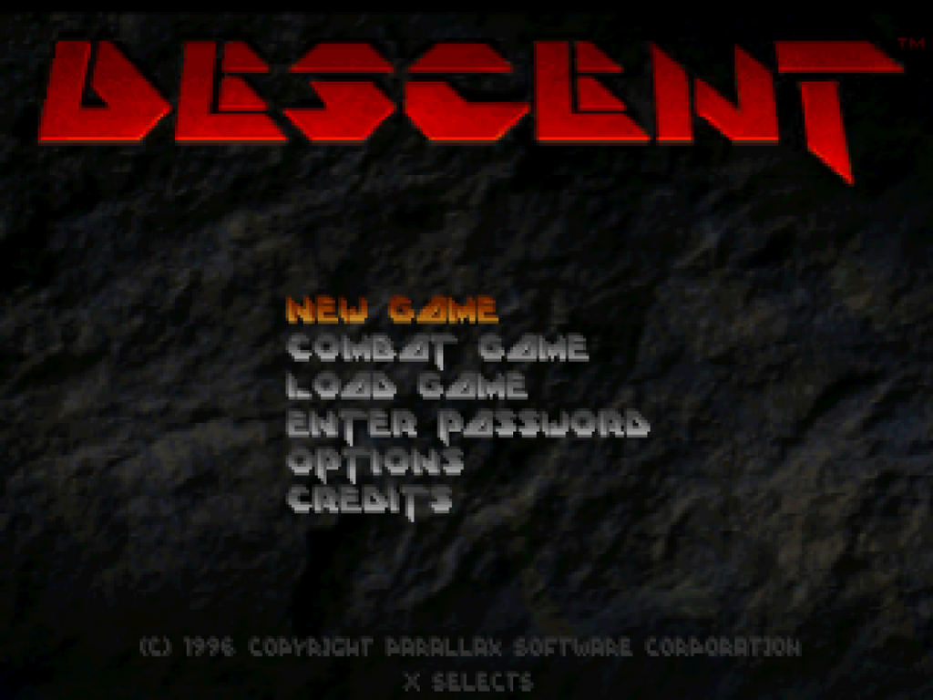 Descent – PlayStation 1 (PS1)