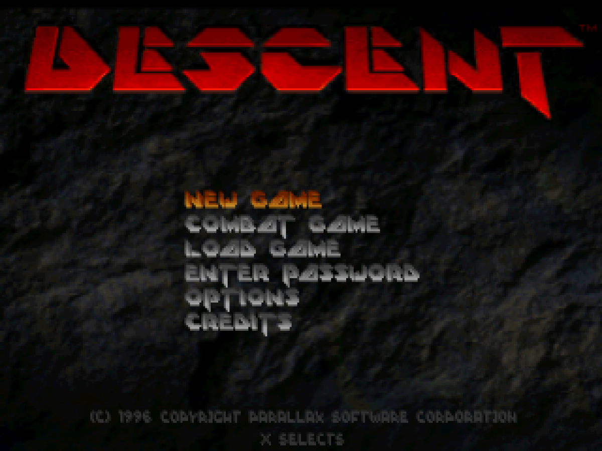 Descent – PlayStation 1 (PS1)