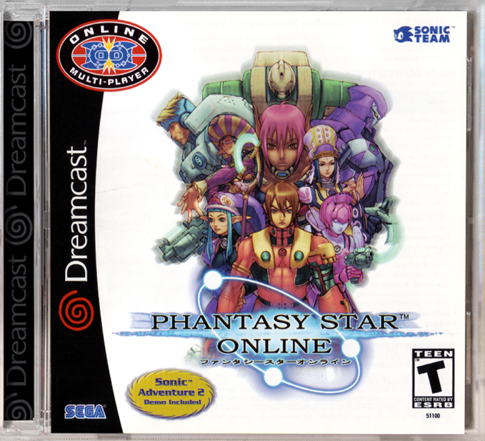 Phantasy Star Online – Sega Dreamcast (DC)