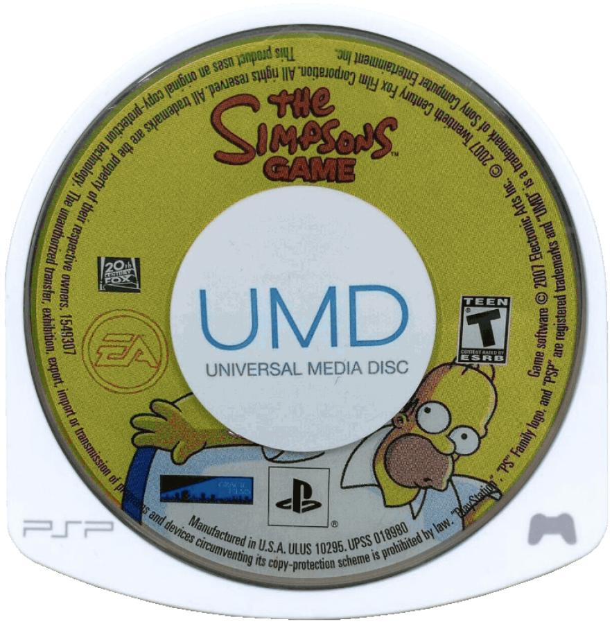 The Simpsons Game – PlayStation Portable (PSP)