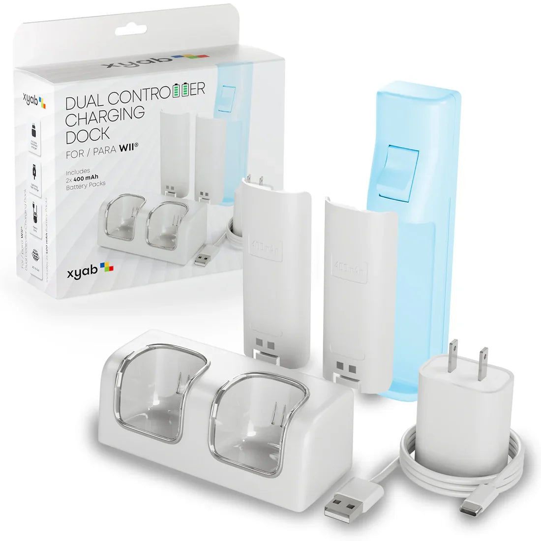 Dual Controller Charging Dock for Wii – Nintendo Wii Accessory (Wii)