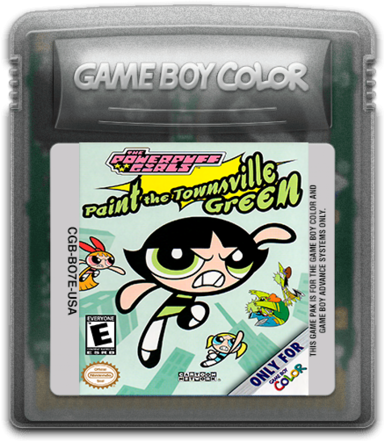 Powerpuff Girls: Paint the Townsville Green – Game Boy Color (GBC)