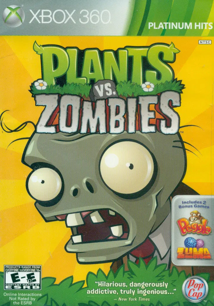 Plants vs. Zombies [Platinum Hits] – Xbox 360 (X360)