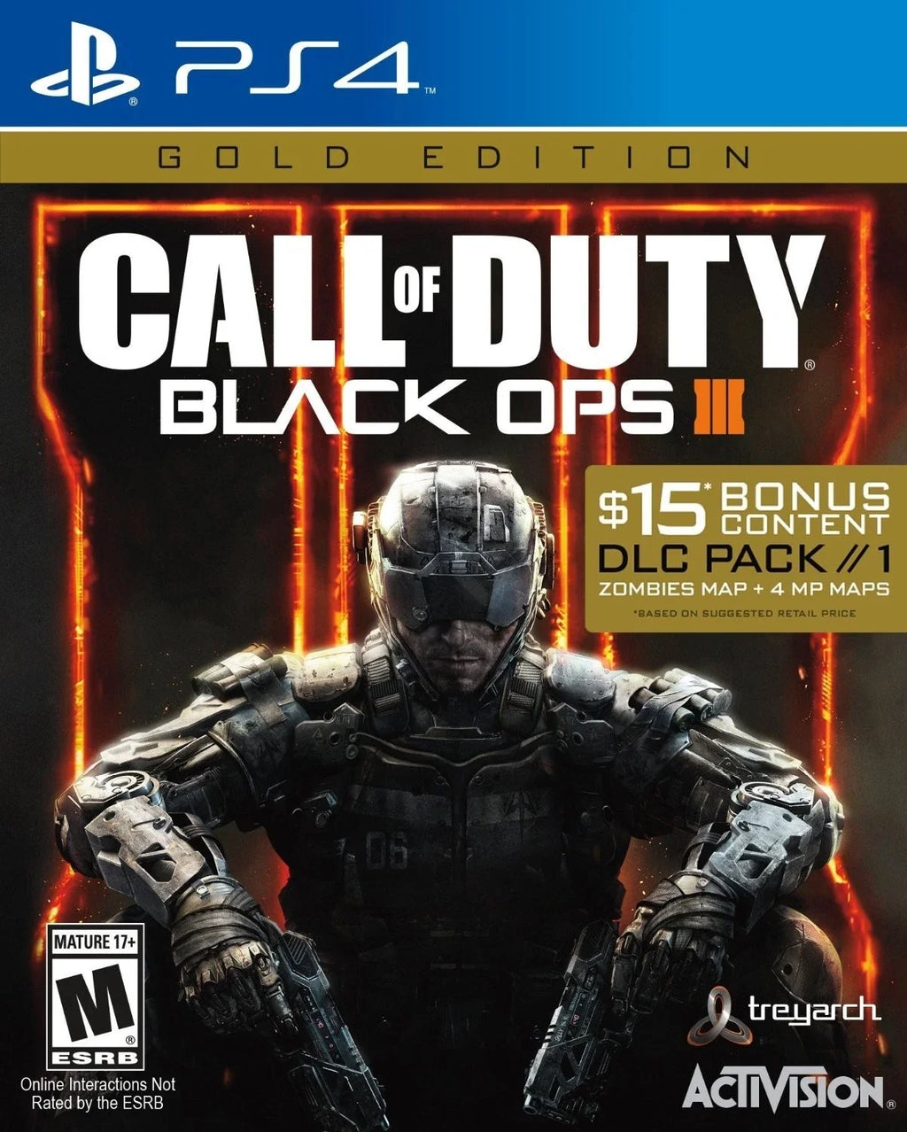 Call of Duty: Black Ops III [Gold Edition] – PlayStation 4 (PS4)