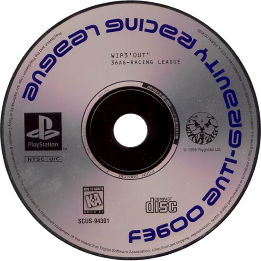 Wipeout [Long Box] – PlayStation 1 (PS1)