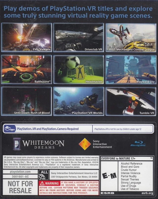 Playstation VR Demo Disc – PlayStation 4 (PS4)