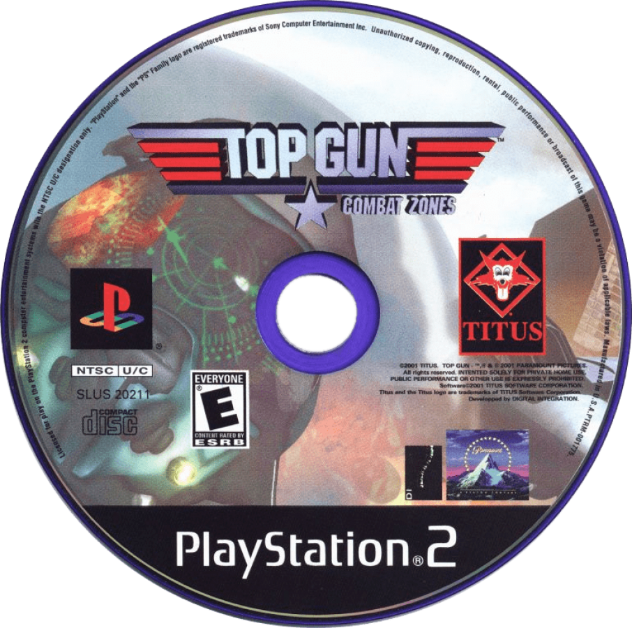 Top Gun: Combat Zones – PlayStation 2 (PS2)