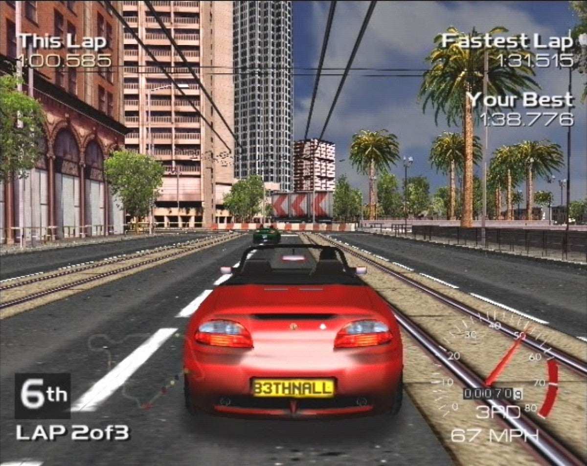 Metropolis Street Racer – Sega Dreamcast (DC)