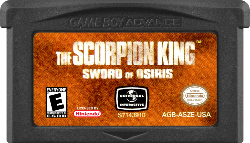 Scorpion King: Sword Of Osiris – Game Boy Advance (GBA)