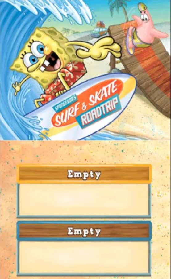 Spongebob Squarepants: Surf & Skate Roadtrip — Nintendo DS (DS)