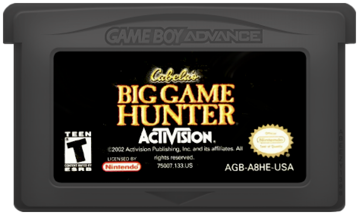 Cabela's Big Game Hunter – Game Boy Advance (GBA)