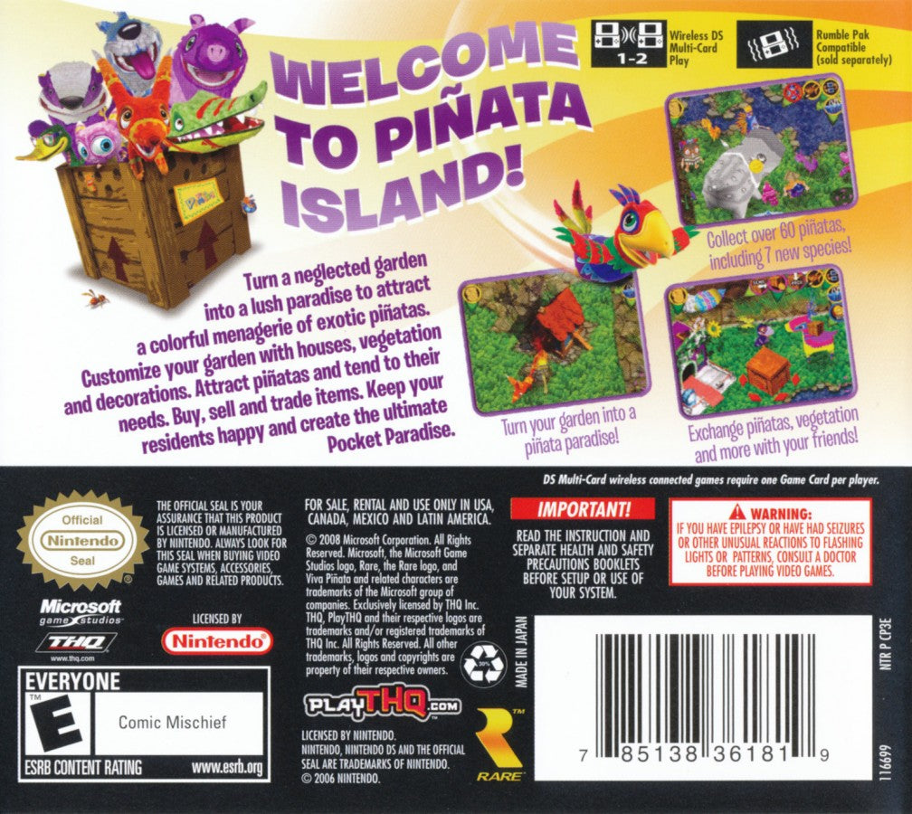 Viva Pinata Pocket Paradise – Nintendo DS (DS)