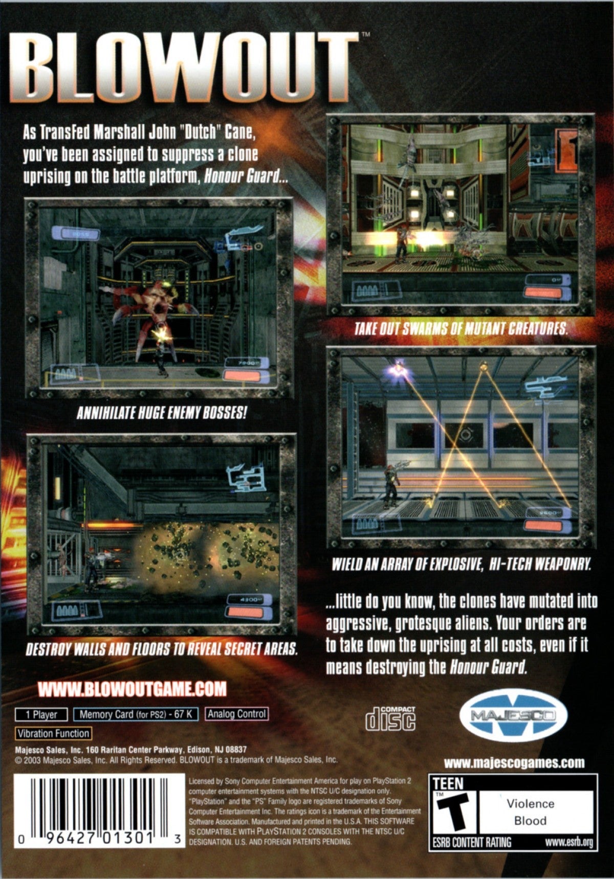 Blowout – PlayStation 2 (PS2)