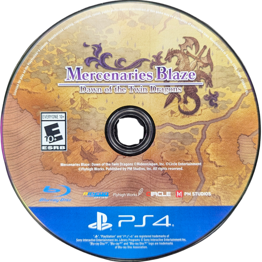 Mercenaries Blaze: Dawn of the Twin Dragons – PlayStation 4 (PS4)
