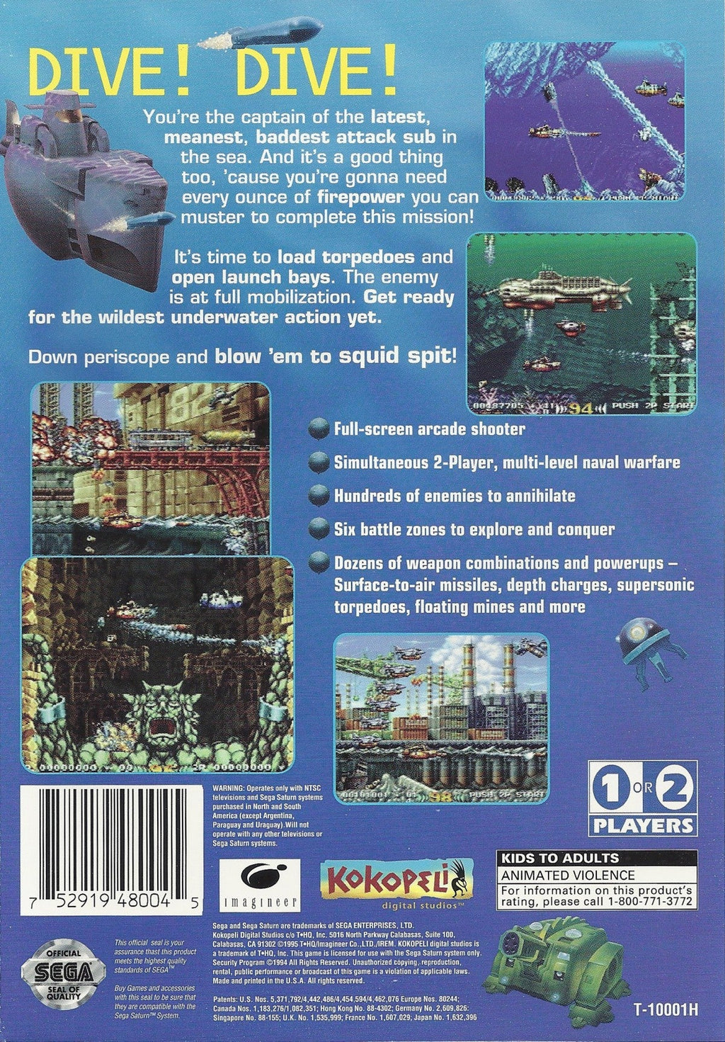 In the Hunt – Sega Saturn (SS)