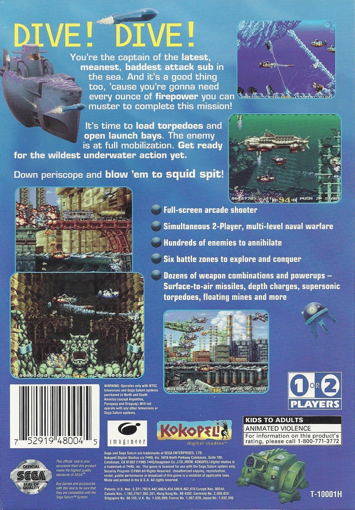 In the Hunt – Sega Saturn (SS)