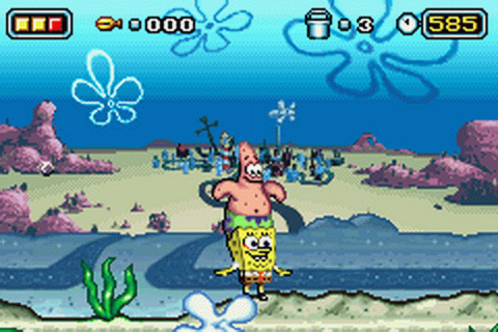 SpongeBob SquarePants: The Movie – Game Boy Advance (GBA)
