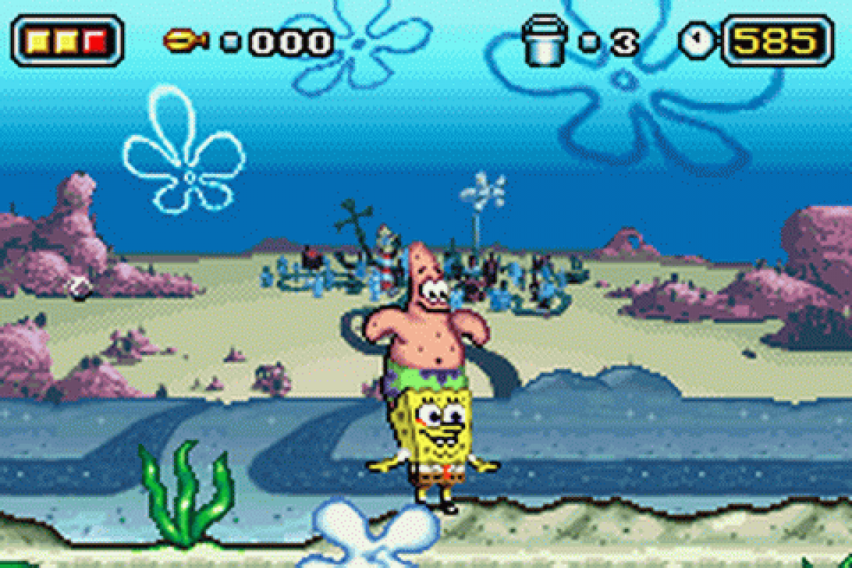 SpongeBob SquarePants: The Movie – Game Boy Advance (GBA)