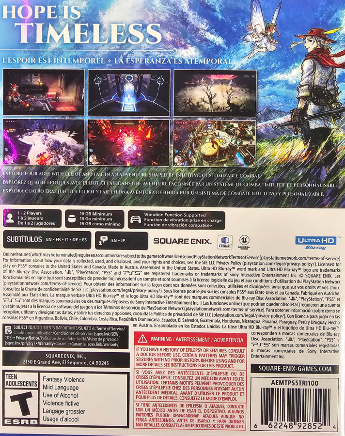 The Adventures Of Elliot: The Millennium Tales – Playstation 5 (PS5)