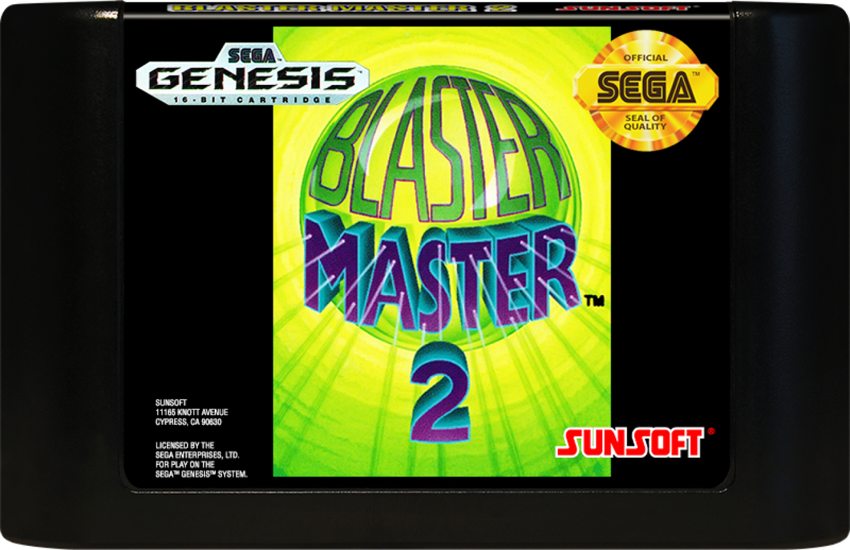 Blaster Master II – Sega Genesis (GEN)