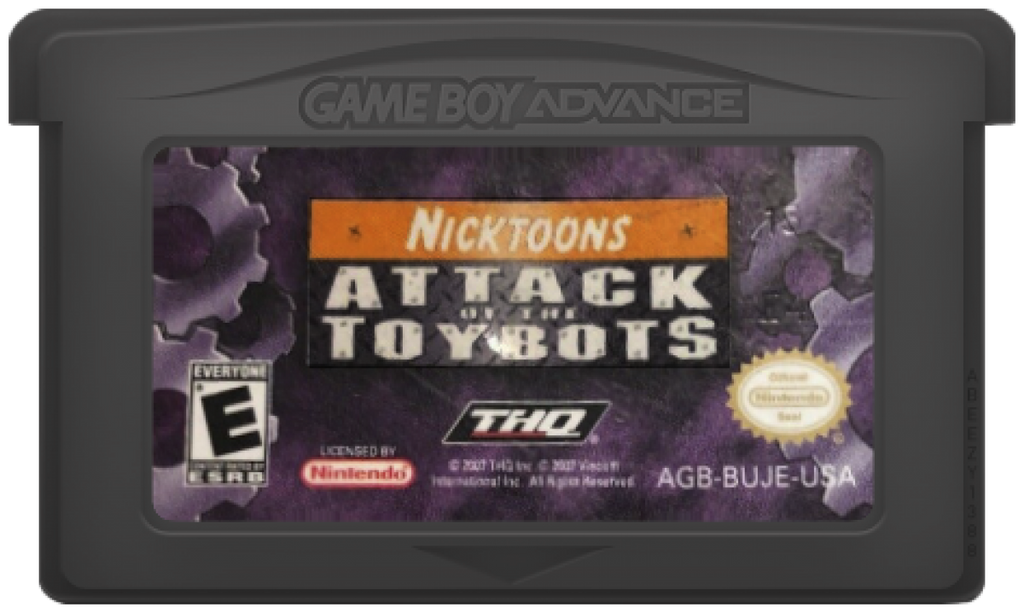Nicktoons Attack of the Toybots – Game Boy Advance (GBA)