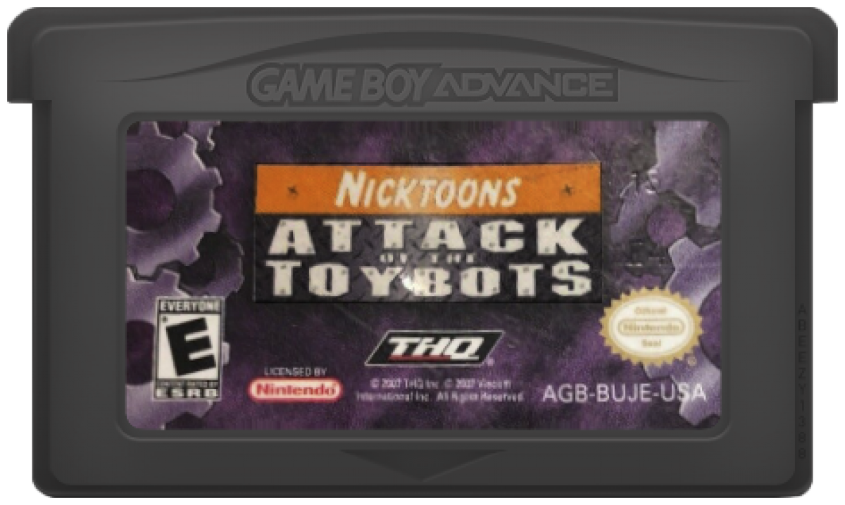Nicktoons Attack of the Toybots – Game Boy Advance (GBA)