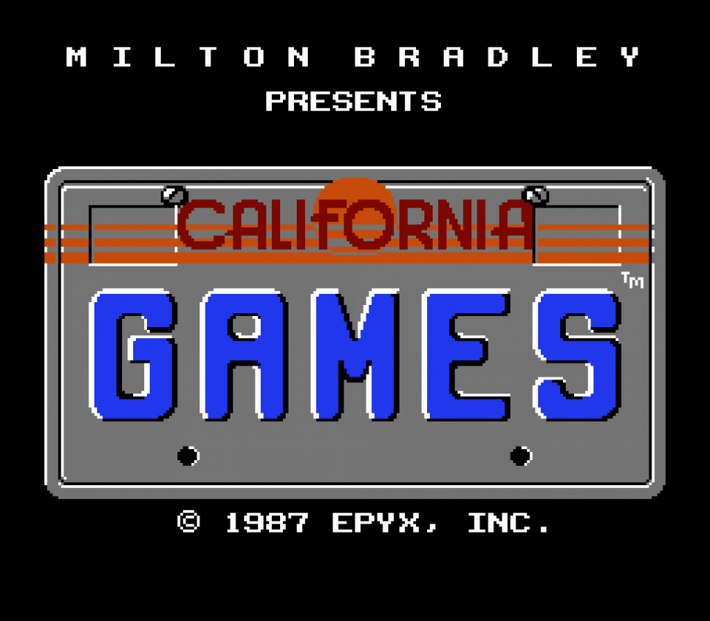 California Games – Nintendo Entertainment System (NES)