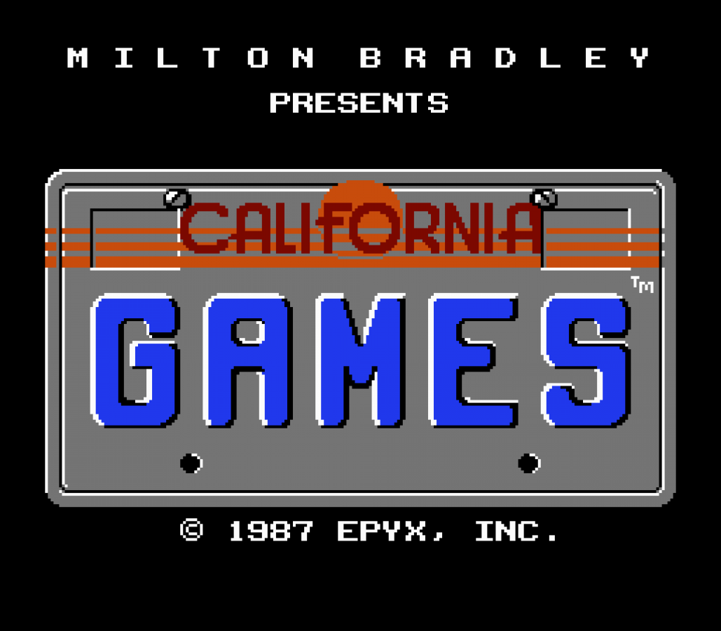 California Games – Nintendo Entertainment System (NES)