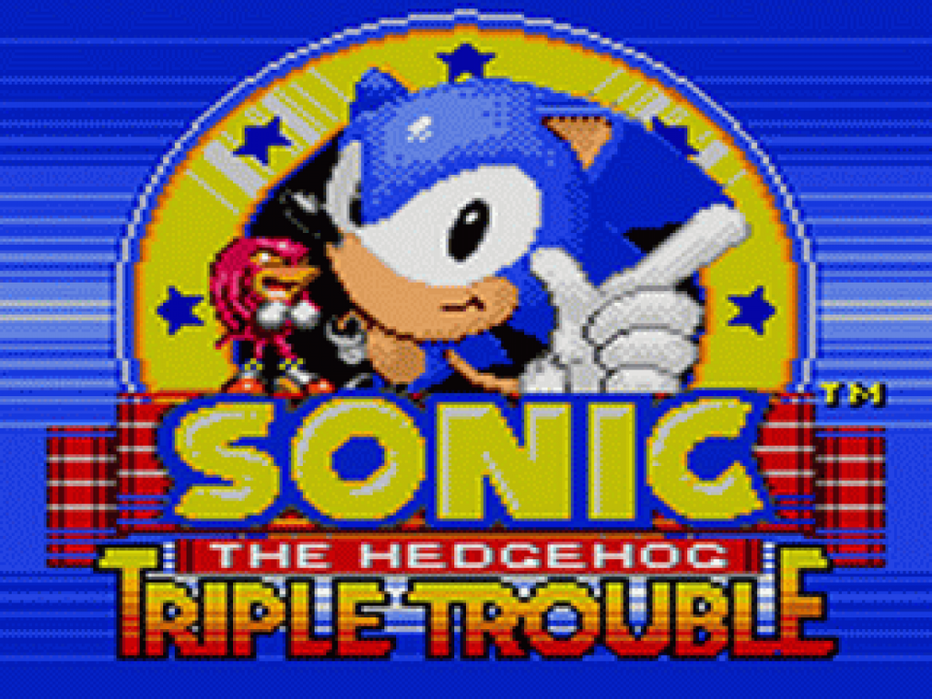 Sonic The Hedgehog: Triple Trouble – Sega Game Gear (GG)