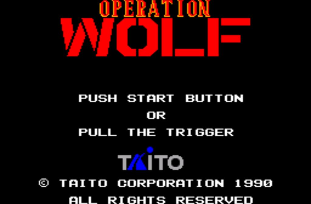 Operation Wolf – Sega Master System (SMS)