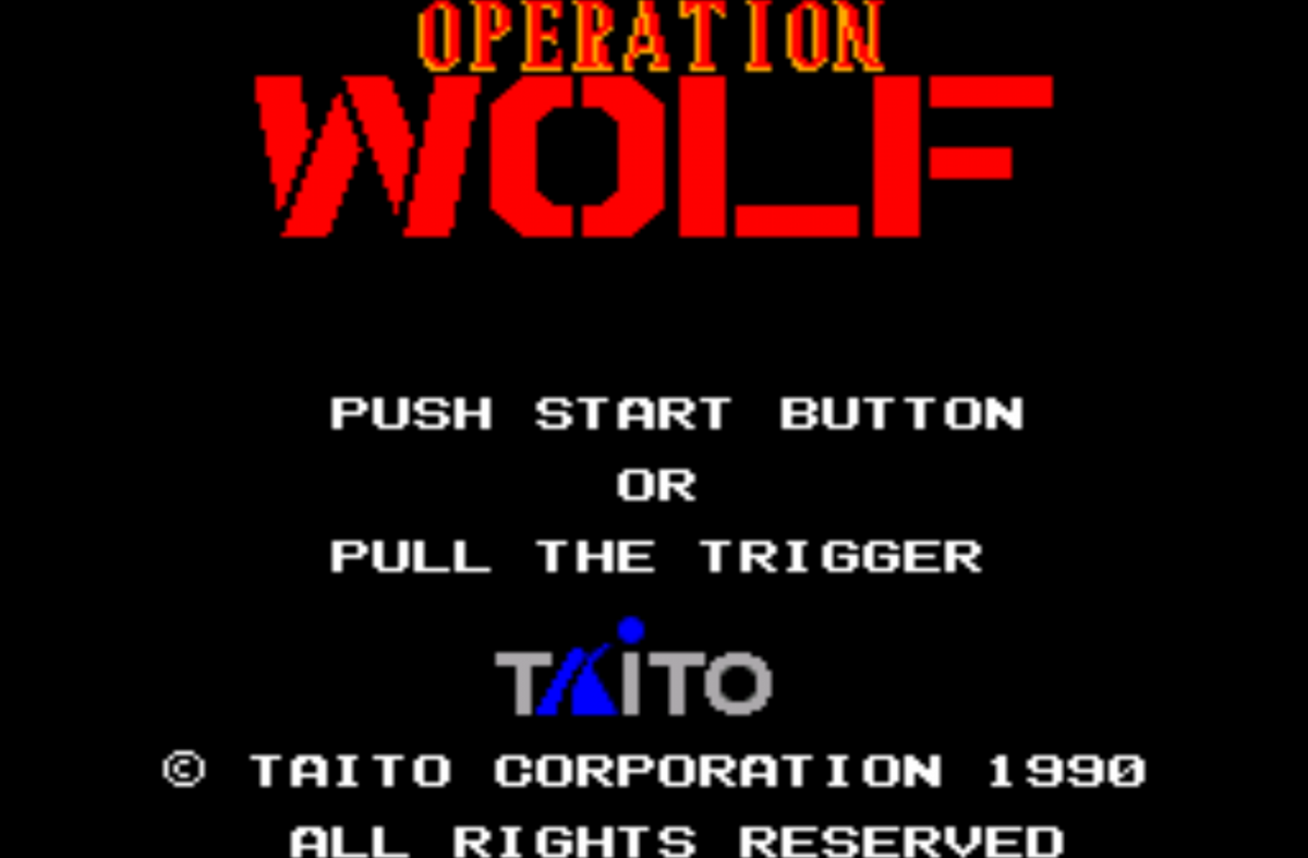 Operation Wolf – Sega Master System (SMS)