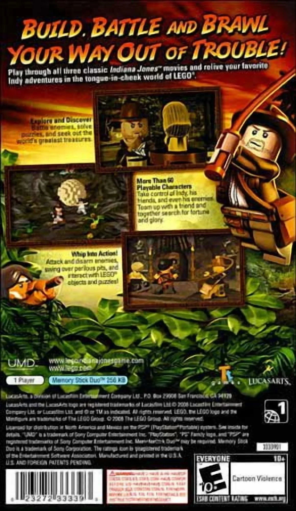 LEGO Indiana Jones The Original Adventures — PlayStation Portable (PSP)