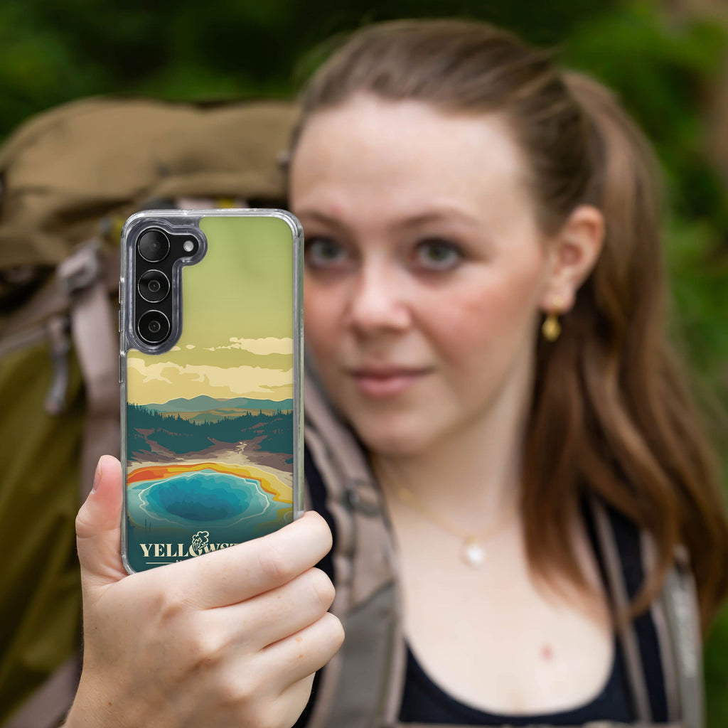 National Parks Yellowstone HD Samsung Galaxy S24 Phone Case