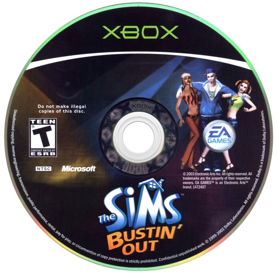 The Sims: Bustin' Out  – Xbox (XBOX)